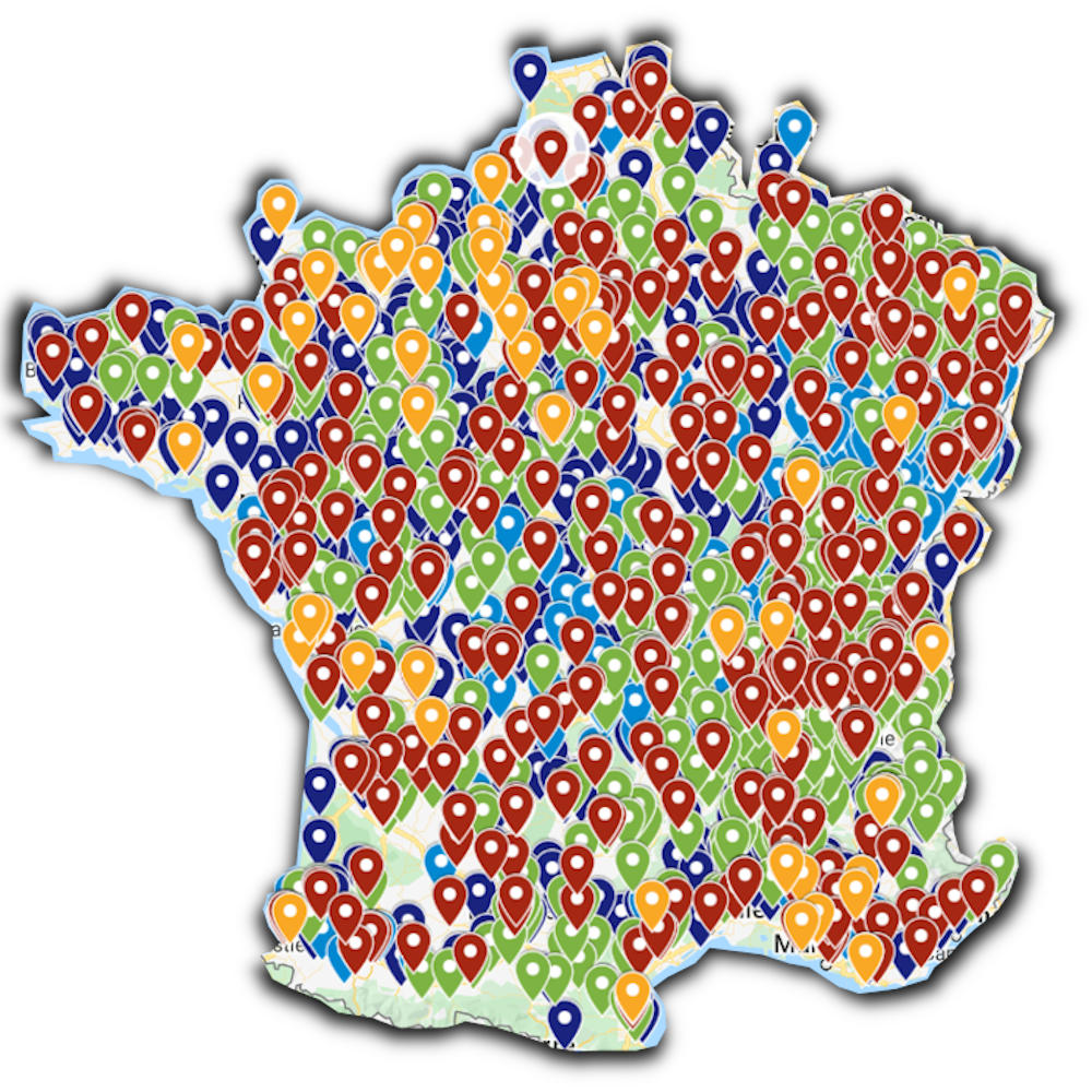 Plus de 3000 professionnels du chauffage PERGE en France.