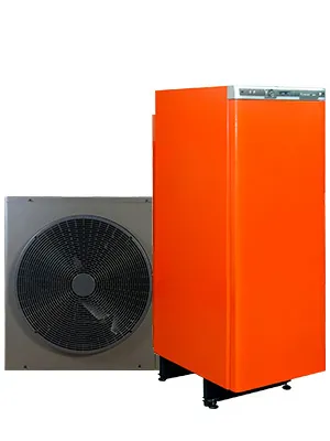 Coupling an MR32 heat pump to an existing boiler