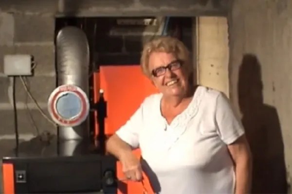 Henriette a choisi PERGE et sa chaudière à bois