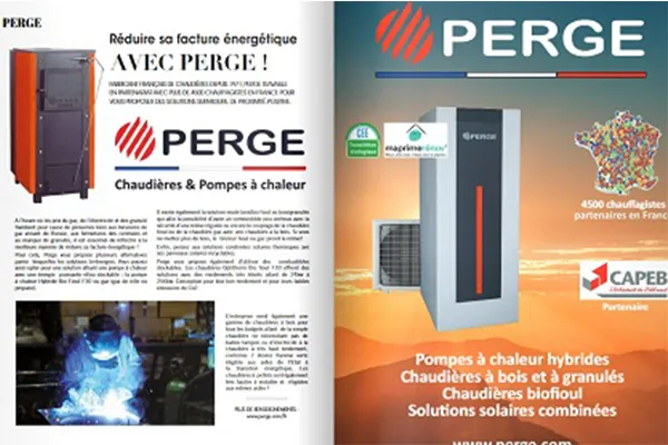 Septembre 2022 PERGE est dans le magazine Maison & Jardin