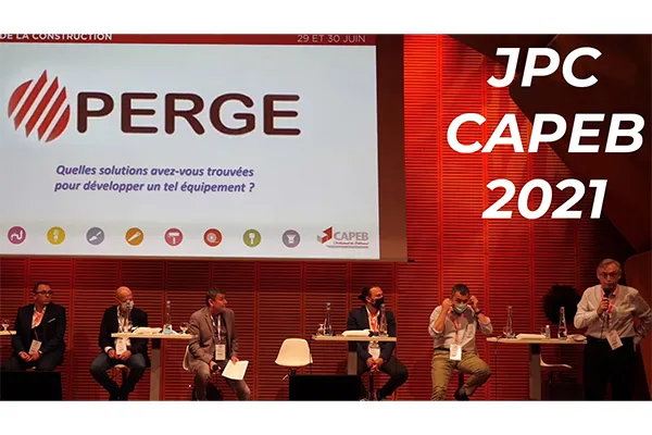 Vidéo : Perge aux Journées Professionnelles de la CAPEB 2021
